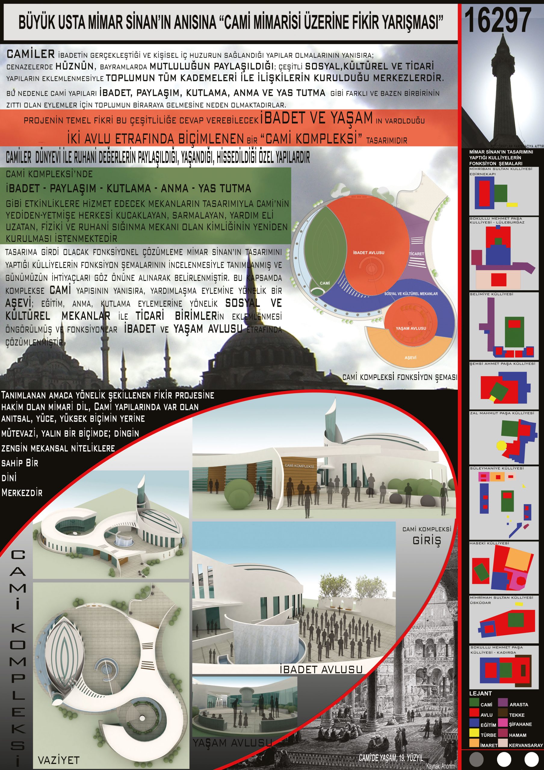 Mimar Sinan İçin Camii Yarışması – MNR Mimarlık