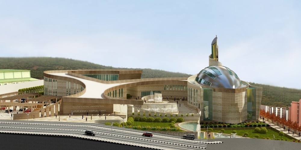 Hatay – Mustafa Kemal Üniversitesi – Hacı Mehmet Alkan Camii – MNR Mimarlık