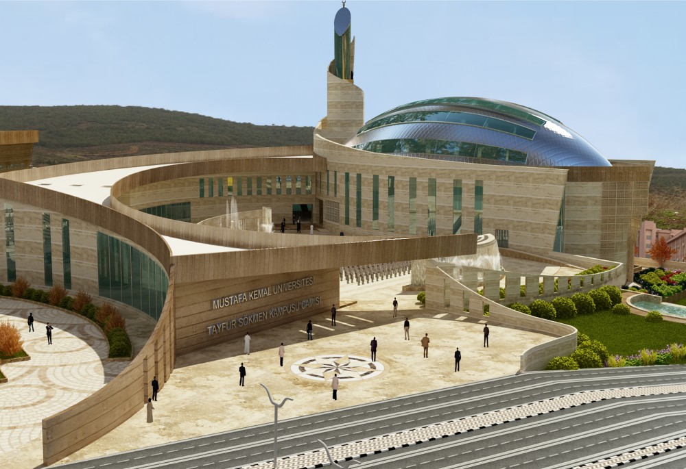 Hatay – Mustafa Kemal Üniversitesi – Hacı Mehmet Alkan Camii – MNR Mimarlık