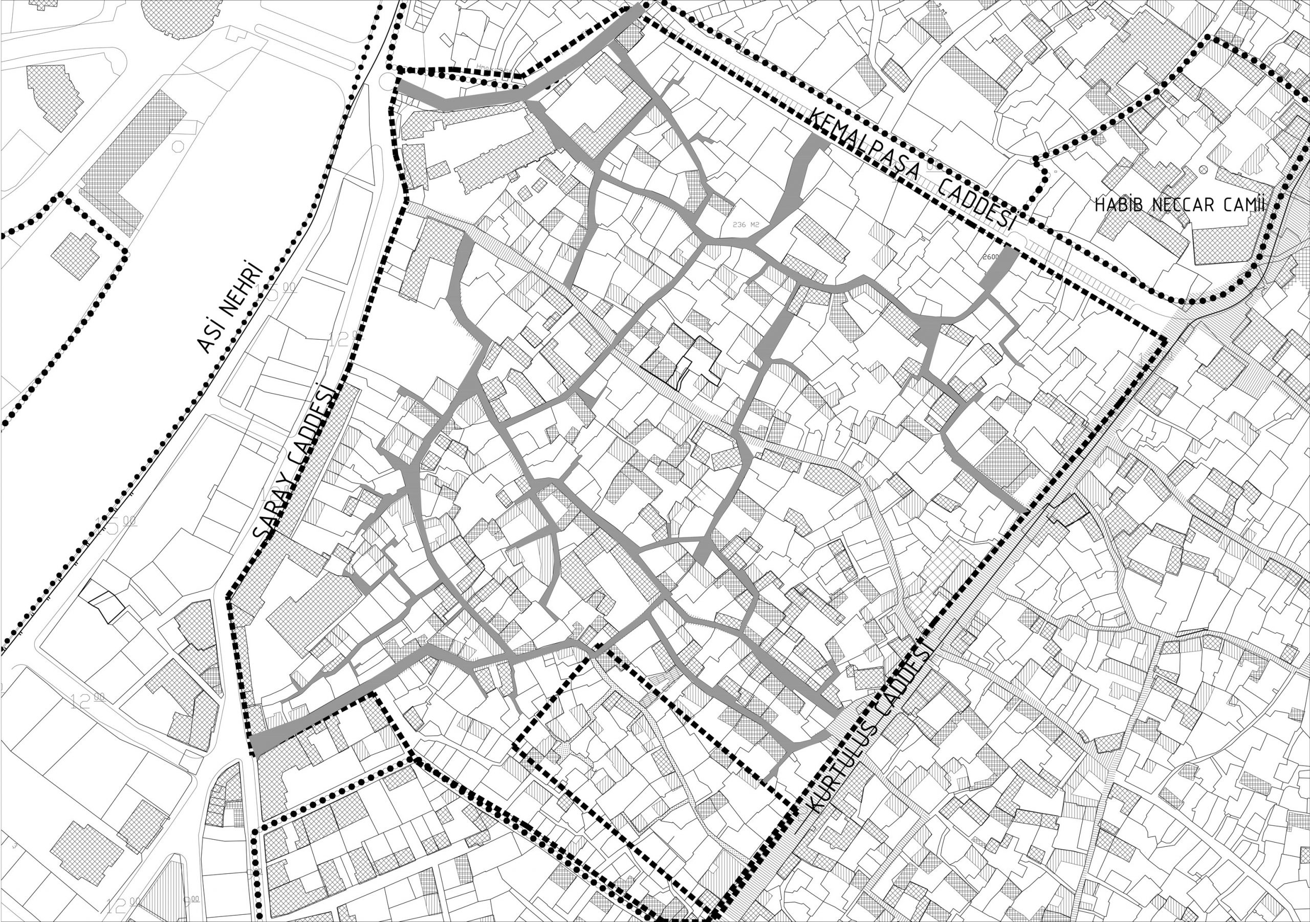 Hatay İli Antakya İlçesindeki Zenginler, Ulu Cami, Güllü Bahçe, Yeni Cami, Şehitler ve Gazipaşa Mahallelerinde Yer Alan 5211 Metre Yolun Cephe İyileştirmesi ve Kentsel Tasarım Projeleri Hizmet Alım İşi – MNR Mimarlık