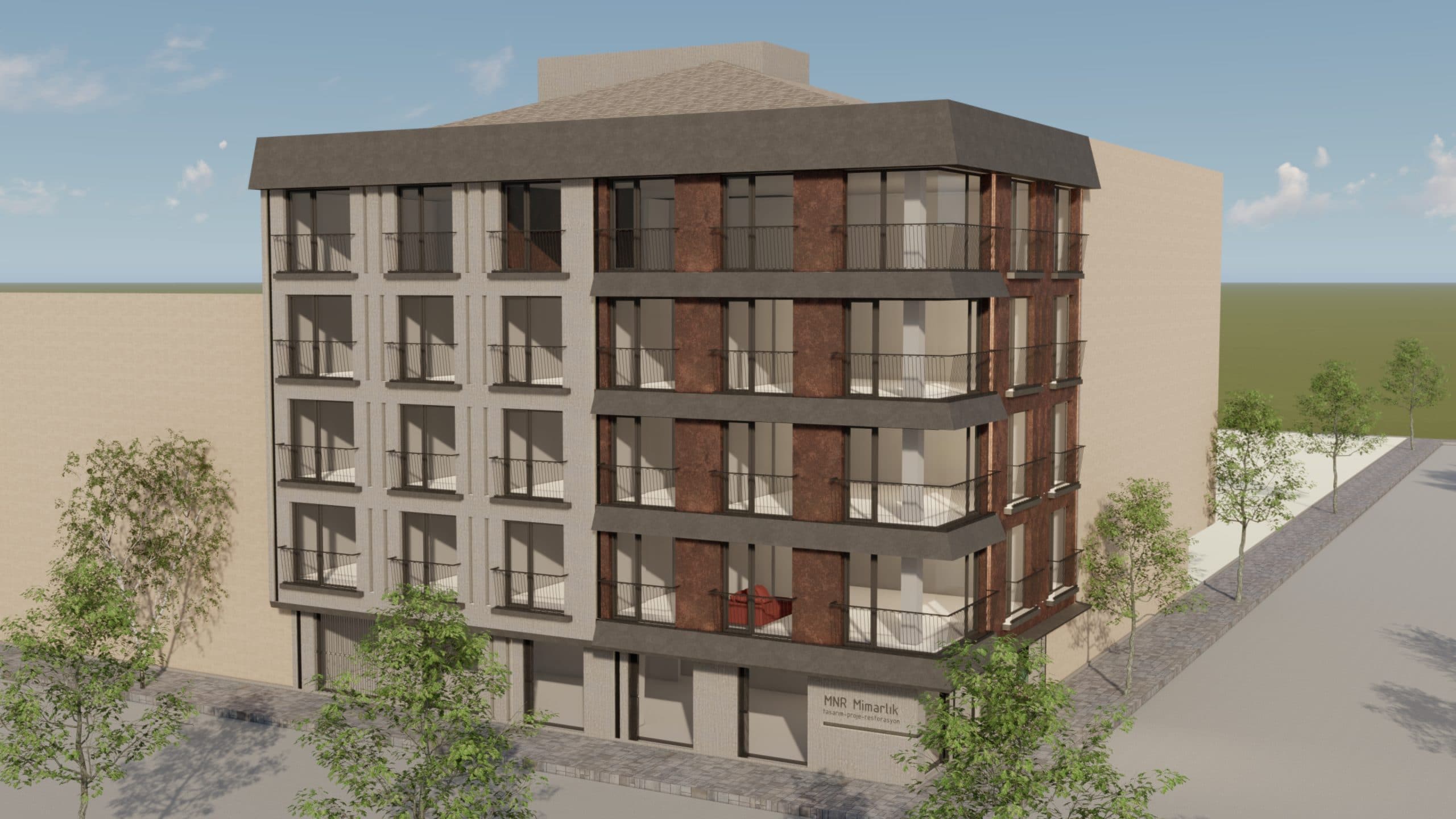 Antakya // Çok Katlı Yaşam Alanı Projesi // Melek Apartmanı